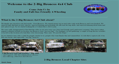 Desktop Screenshot of 2bigbroncos.net